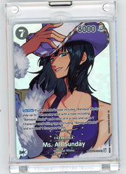 Ms. All Sunday One Piece The Azure Sea's Seven SP SR #OP14-084