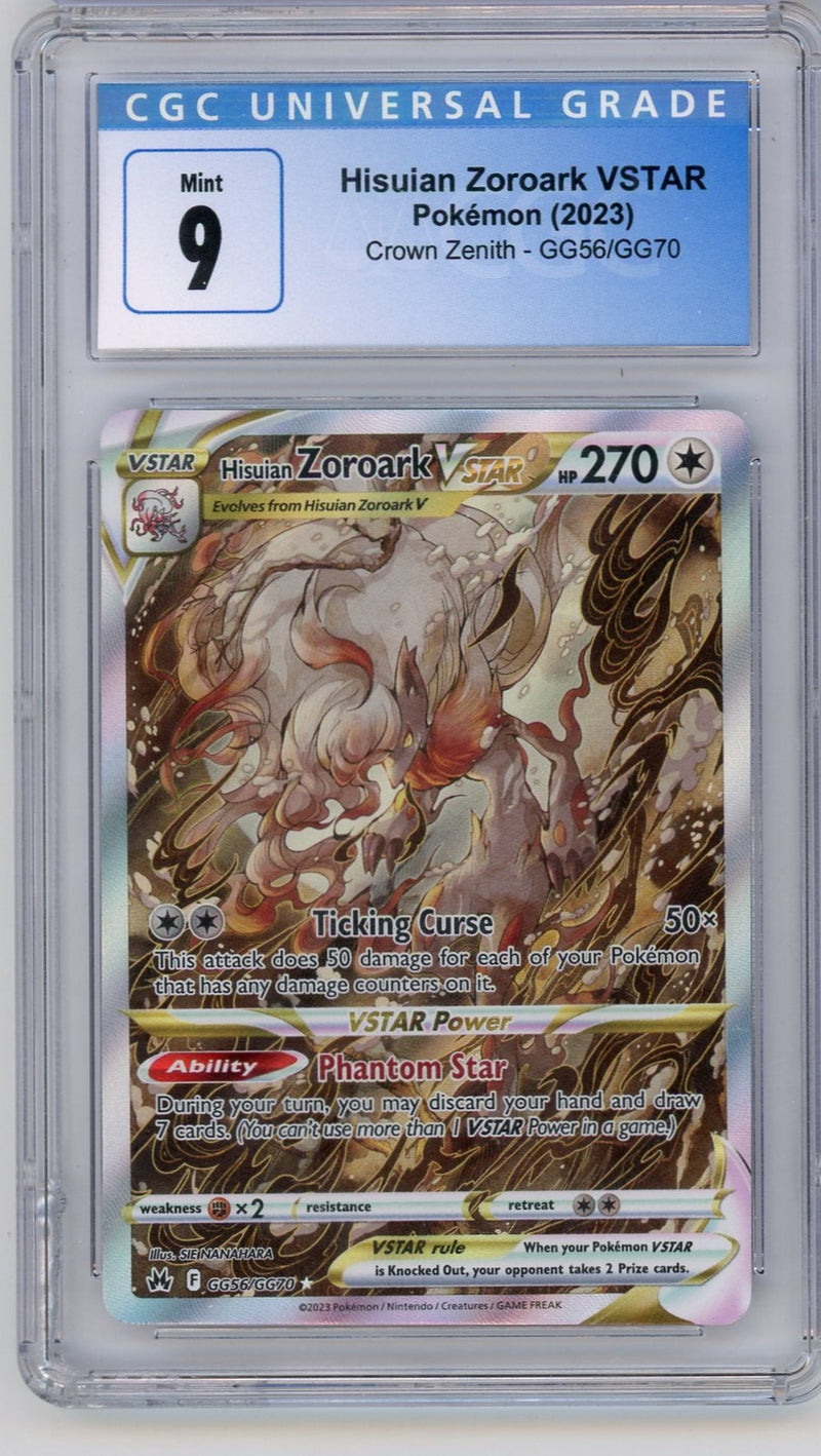 Zoroark VSTAR 2023 Pokemon Crown Zenith Galarian Gallery 