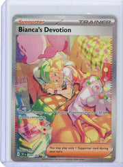 Bianca's Devotion 2024 Pokemon Temporal Forces Special Illustration rare holo 209/162