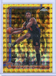 OG Anunoby 2025-26 Topps Chrome Update Gold Geometric Refractor #'d 41/50