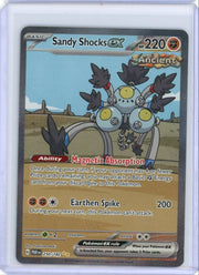 Sandy Shocks ex 2023 Pokemon Paradox RIft Special Illustration rare #250/182
