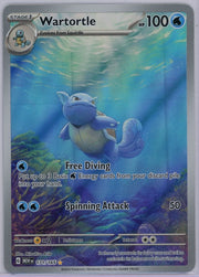 Wartortle Pokémon 151 Illustration Rare (LP) #171/165
