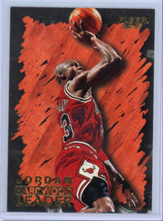 Michael Jordan 1996 NBA Hoops the big finish #176