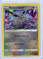 Radiant Eevee 2022 Pokemon Go Black Star Promo #SWSH230