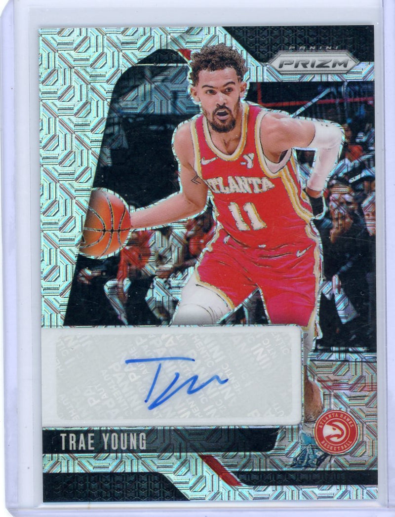 Trae Young 2024-25 Panini Prizm mojo prizm auto 