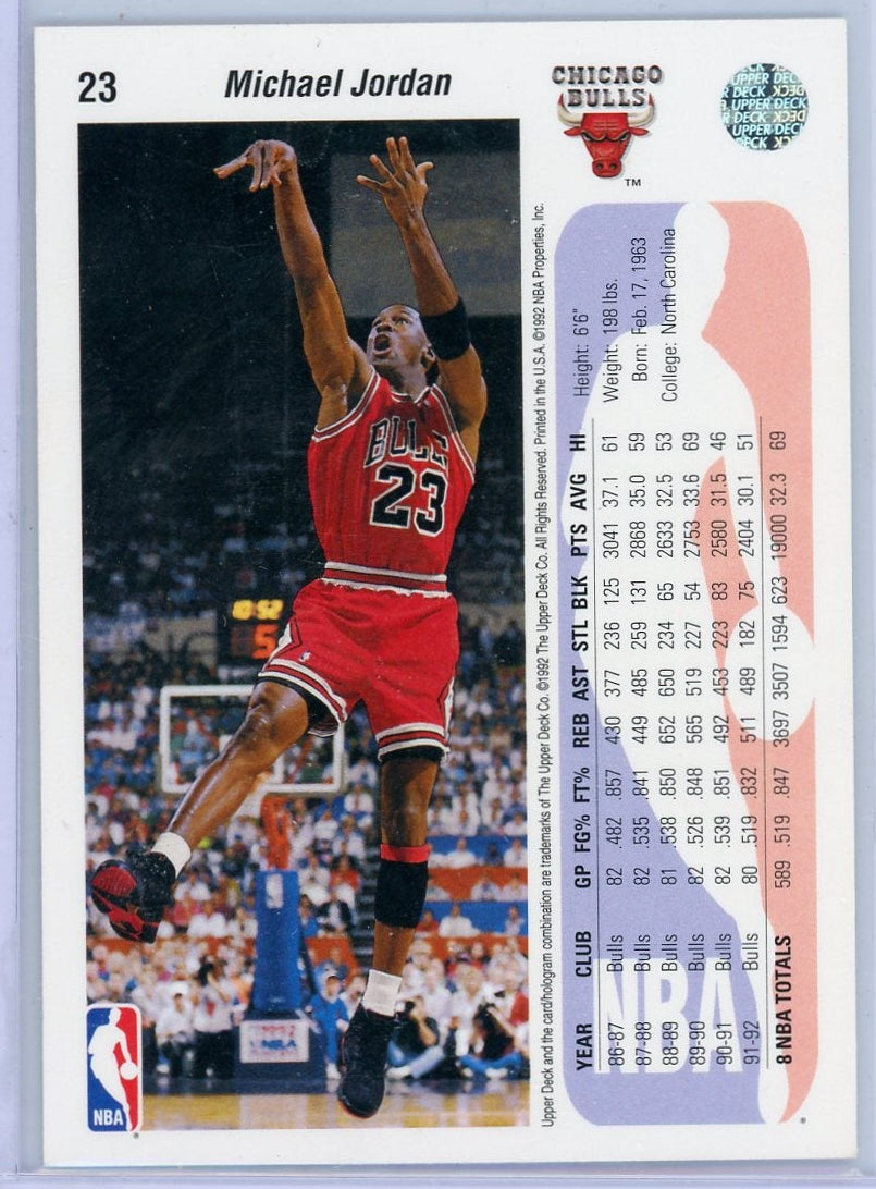 Michael Jordan 1992-93 Upper Deck #23