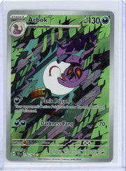 Arbok 2024 Pokemon Temporal Flames Illustration rare #176/162