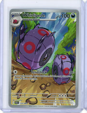 Whirlipede 2025 Pokemon Black Bolt Illustration rare #133/086