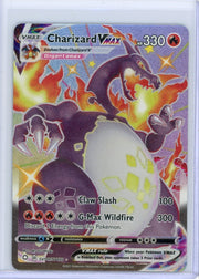Charizard Vmax 2021 Pokemon Sword & Shield Shining Fates Full Art #SV107/SV122 LP/MP