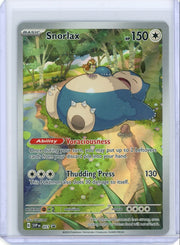Snorlax Pokémon 151 Black Star Promo #051