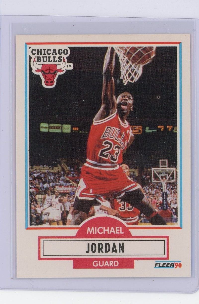 Michael Jordan 1990 Fleer