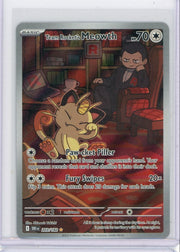 Team Rocket's Meowth Pokémon Destined Rivals #203/182