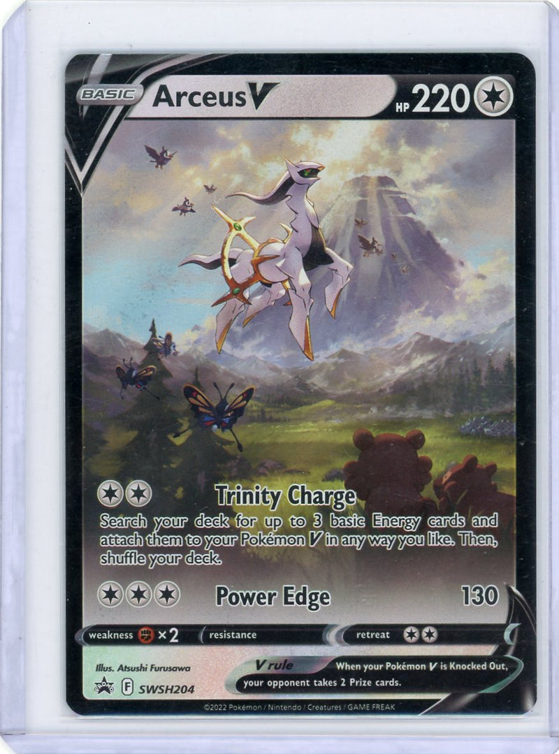 Arceus V Pokémon Black Star Promo 