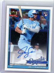 Jac Caglianone 2026 Topps Series 1 1991 Baseball Rookie Autograph
