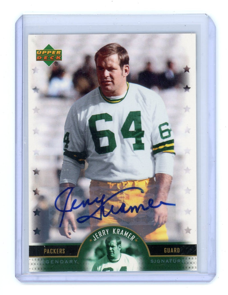 Jerry Kramer 2005 Upper Deck Legendary Signatures Autograph 