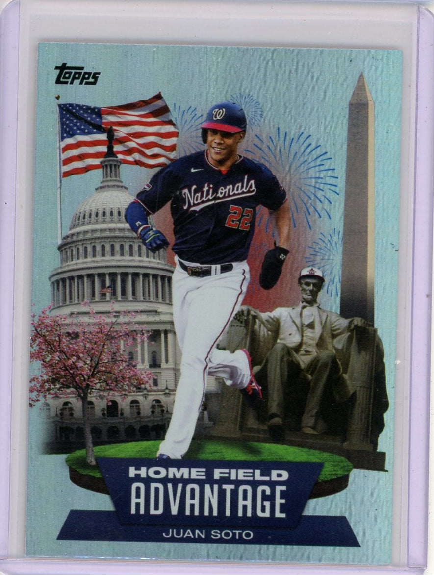 Juan Soto 2022 Topps Home Field Advantage SSP