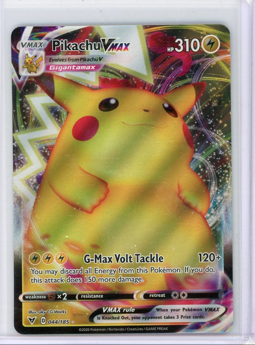 Azure Vmax Pokemon Pikachu Vmax Pokémon Vivid Voltage Ultra-Rare #044/185 – Piece Of The Game