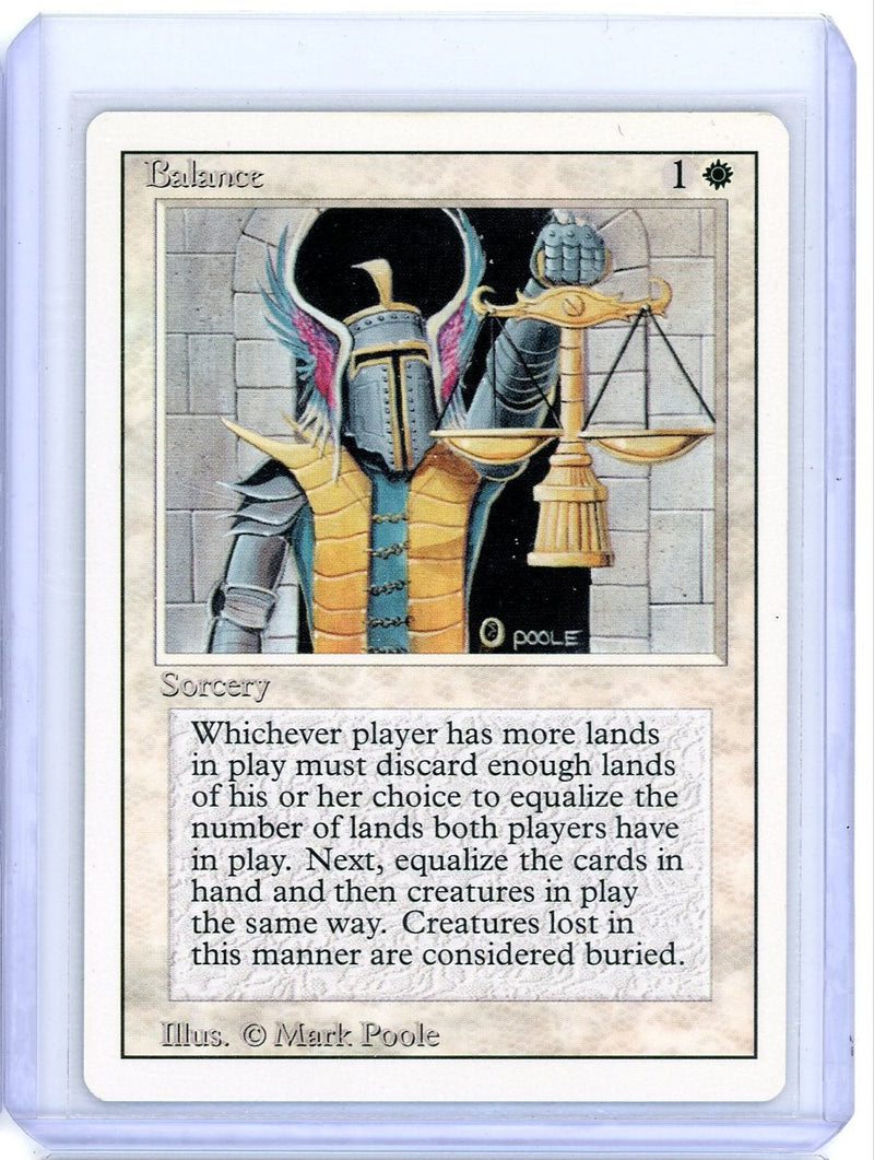 Balance Magic the Gathering Unlimited 