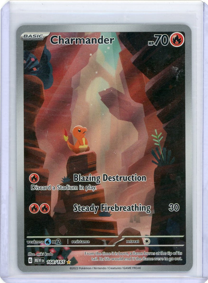 Charmander Pokémon 151 Illustration Rare 