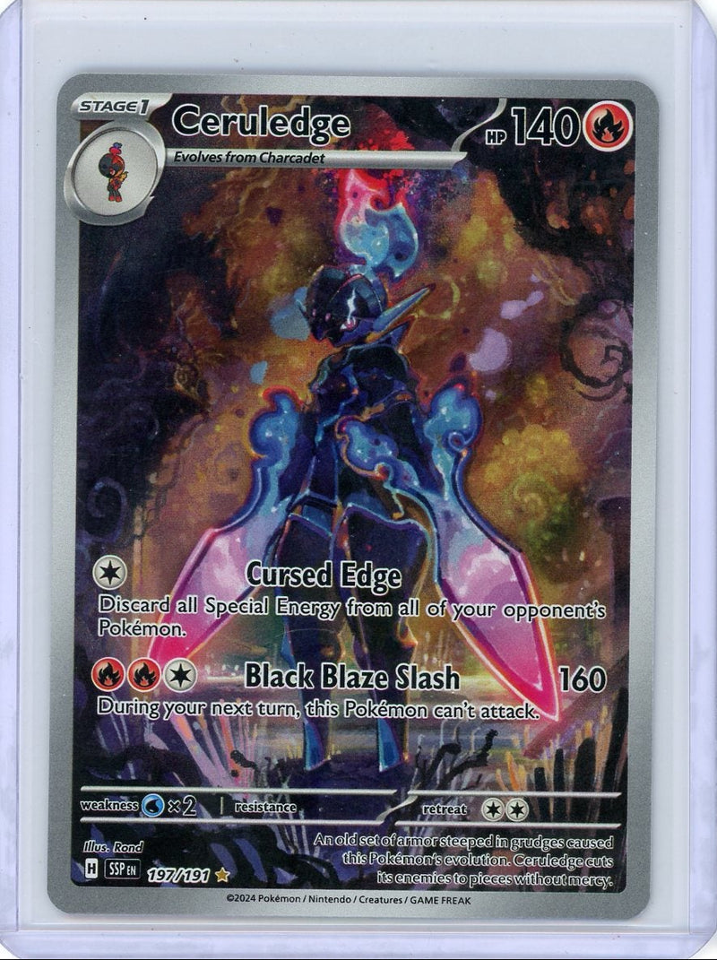 Ceruledge Pokémon Surging Sparks Illustration Rare 