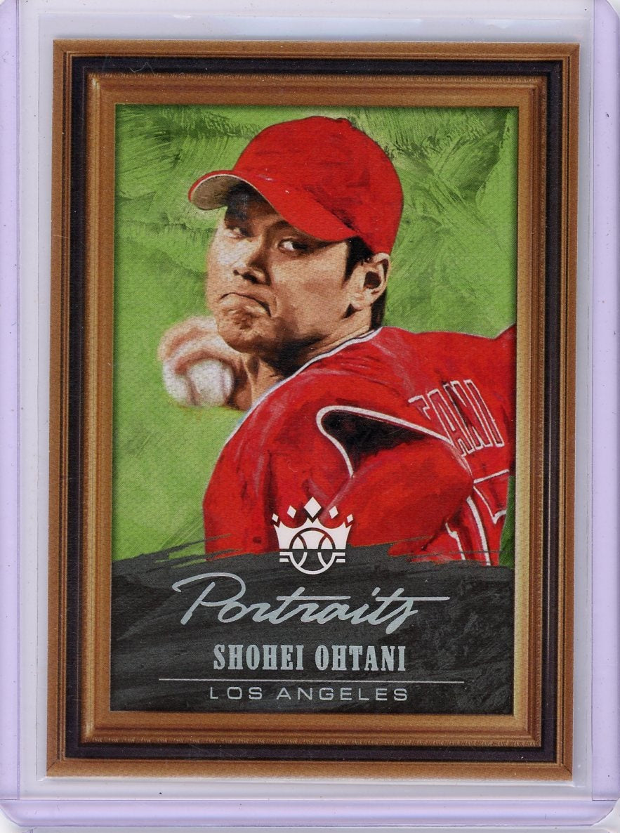 Shohei Ohtani 2018 Panini Diamond Kings Portraits RC