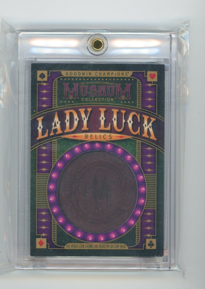 Lady Luck 2022 Upper Deck Goodwin Champions Museum Collection relics