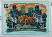 Travis Hunter 2025 Panini Donruss Optic Dual Downtown SSP