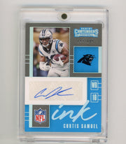 Curtis Samuel 2020 Panini Contenders NFL Ink autograph rookie card #'d 144/149