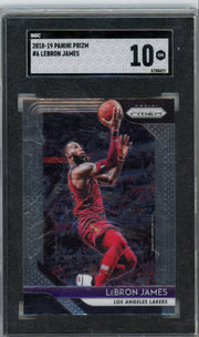 LeBron James 2018-19 Panini Prizm SGC 10