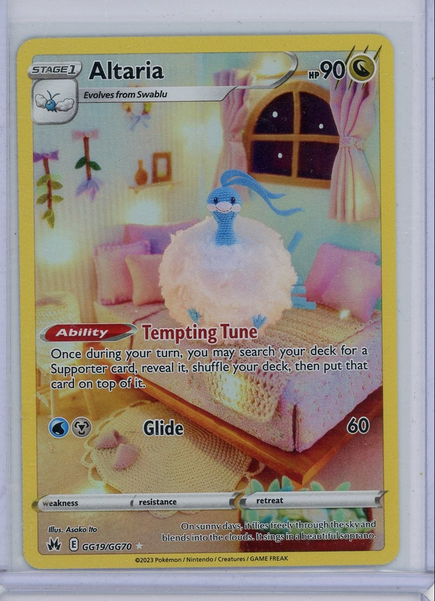 Altaria Crown Zenith Galarian Gallery Ultra Rare GG19/GG70