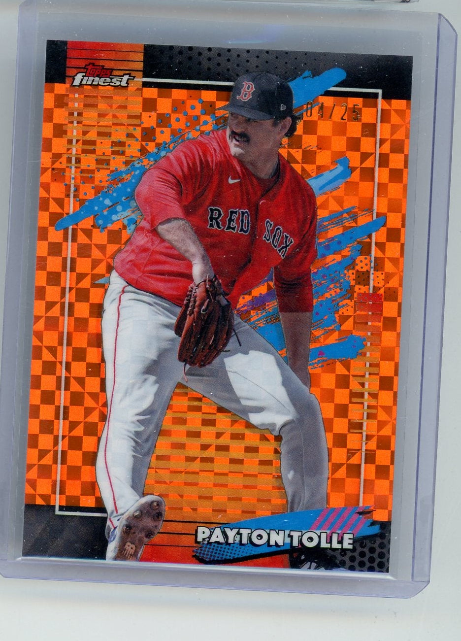 Payton Tolle 2026 Topps Finest #'d 4/25
