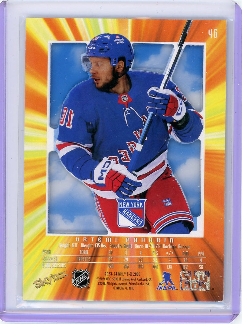 Artemi Panarin 2023-24 SkyBox E-X 2000 