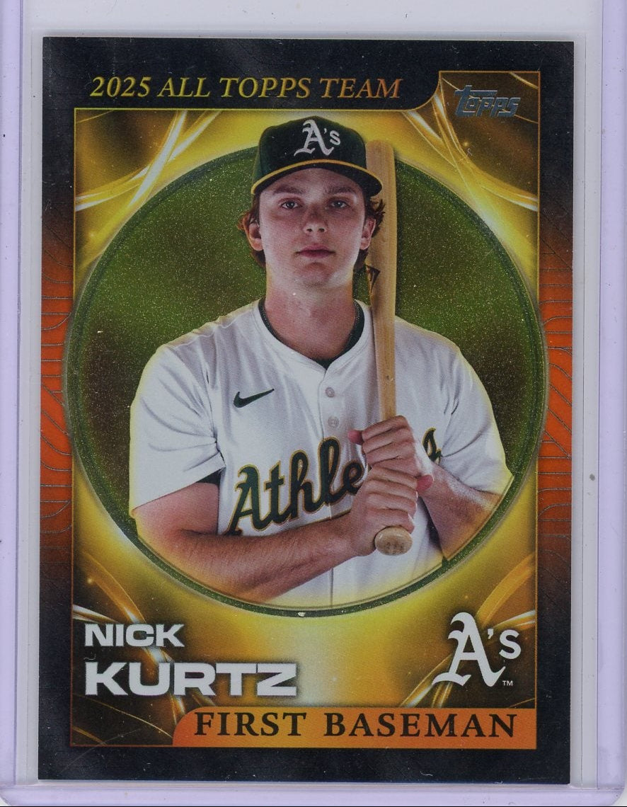 Nick Kurtz 2026 Topps All Topps Team orange foil #'d 25/25