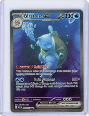 Blastoise ex Pokémon 151 Special Illustration Rare #200/165