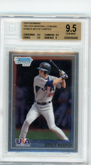 Bryce Harper 2010 1st Bowman Chrome BGS 9.5