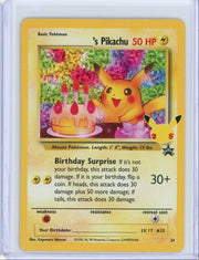 Birthday Pikachu 2021 Pokemon Celebrations Classic Collection Promo #24