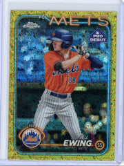 A.J. Ewing 2024 Topps Pro Debut Gold Mini Diamond Refractor #'d 45/50