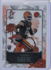Shedeur Sanders 2025 Topps Signature Class Roses SP RC
