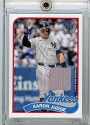 Aaron Judge 2024 Topps Update Series 1989 35th Anniversary Jersey Relic