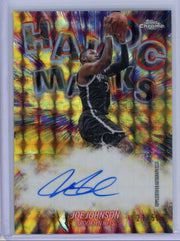 Joe Johnson 2025-26 Topps Chrome Update Gold Geometric Havoc Marks Auto #'d 21/50