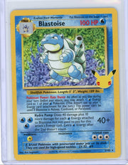 Blastoise 2021 Pokemon Celebrations Classic Collection #2/102