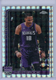 Russell Westbrook 2025-26 Topps Chrome Update Geometric Refractor #'d 53/99