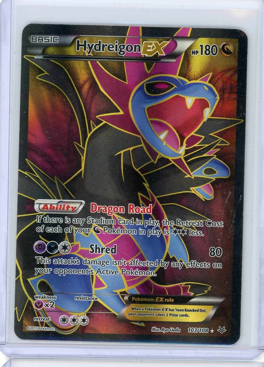 Hydreigon EX 2015 Pokemon Roaring Skies #103/108 MP