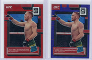 Jack Della Maddalena 2023 Panini Donruss Optic red /199 + purple prizm 2-card rc lot