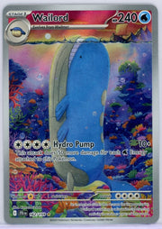 Wailord Pokémon Journey Together Illustration Rare #162/159