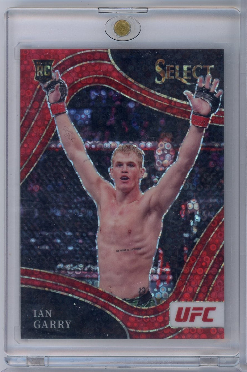Ian Garry 2022 Panini Select Octagonside red disco rc 