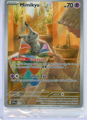 Mimikyu Pokemon Paldean Fates ETB Black Star Promo #075 (SEALED)