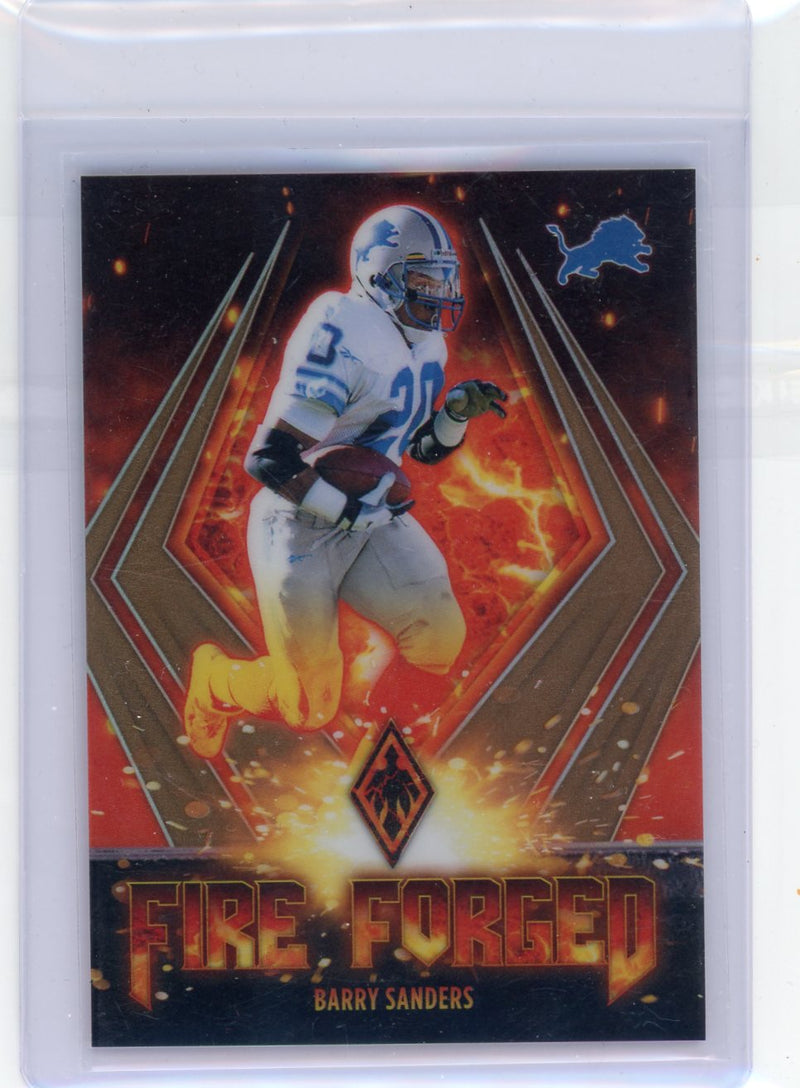 Barry Sanders 2021 Panini Phoenix Fire Forged 