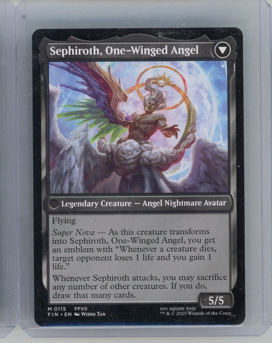 Sephiroth, Fabled SOLDIER Magic the Gathering Final Fantasy #0115
