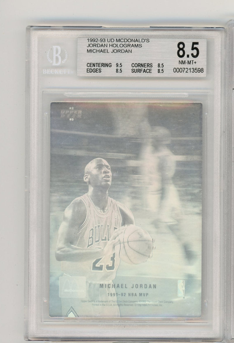 Michael Jordan 1992-93 Upper Deck McDonald&